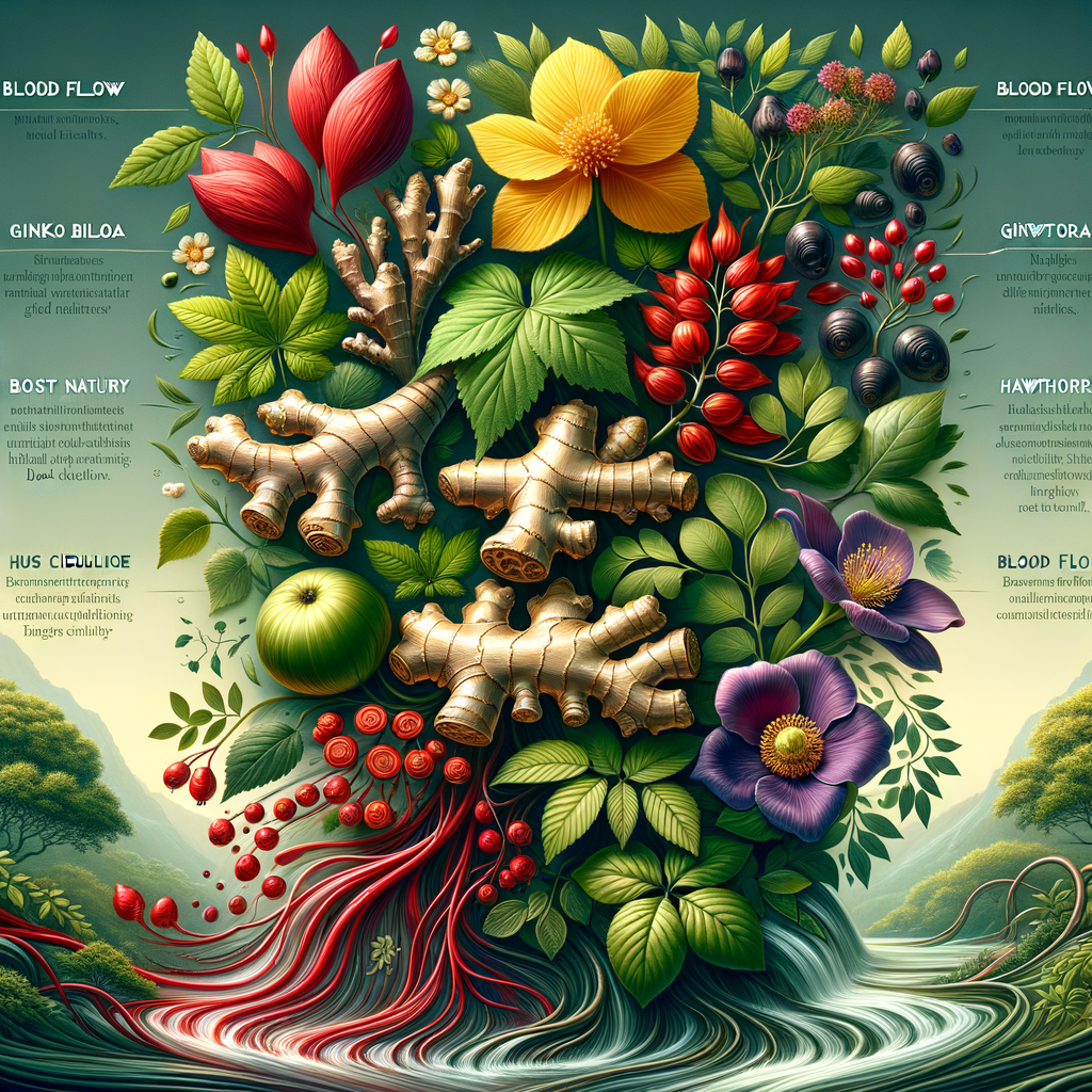 Natural Blood Flow Herbs: Boost Circulation Naturally