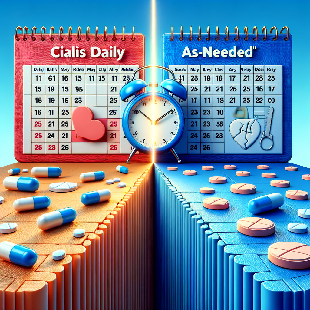 Cialis Daily vs As-Needed: Key Differences Unveiled