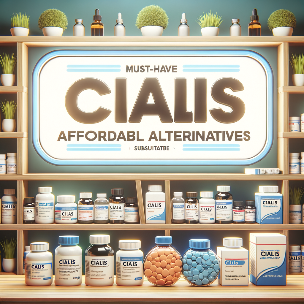 Cialis Substitute: Must-Have Affordable Alternatives